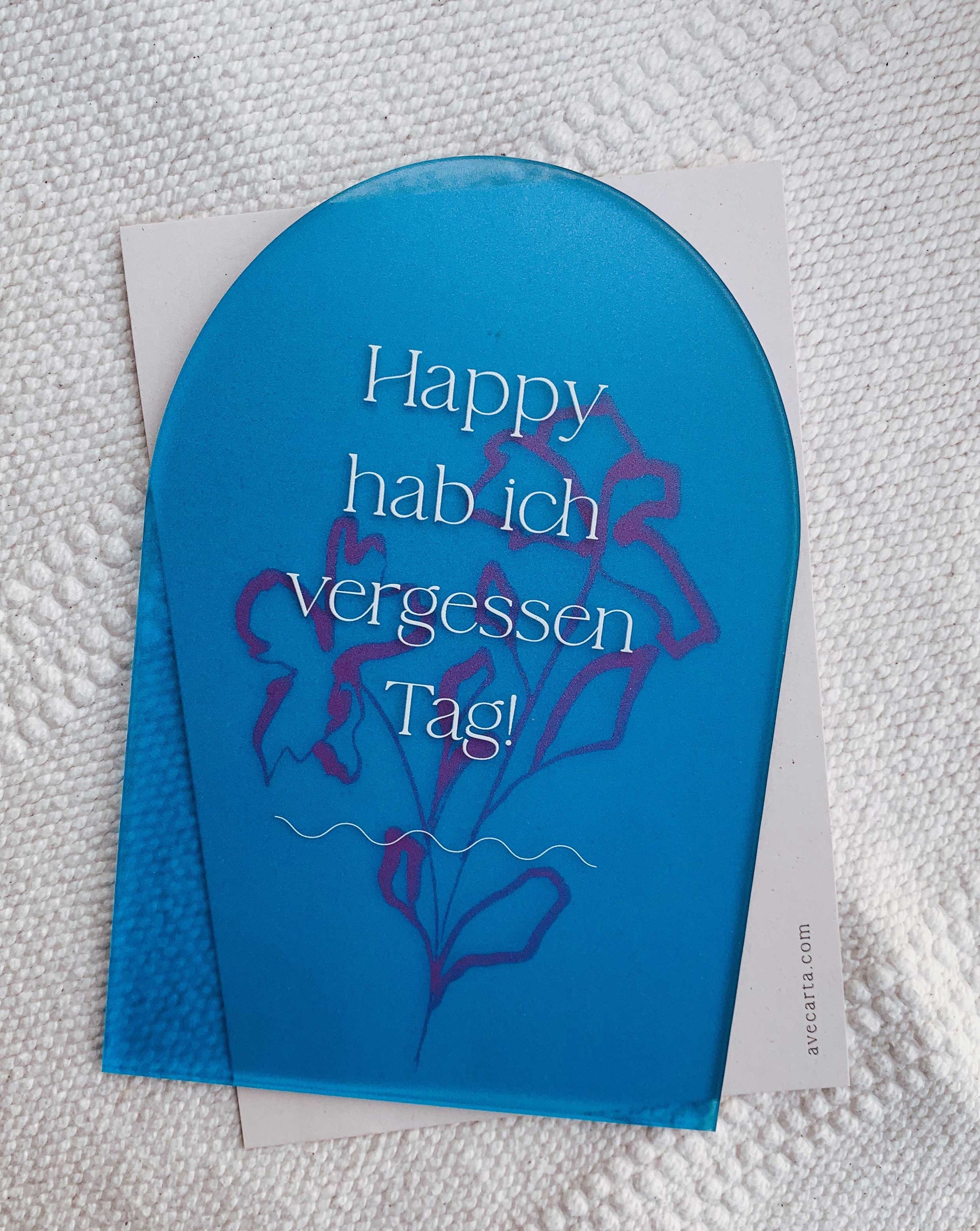 Geburtstag/Glückwunschkarte Geburtstag vergessen Avecarta